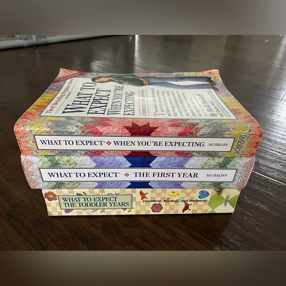 What to Expect set of 3 books